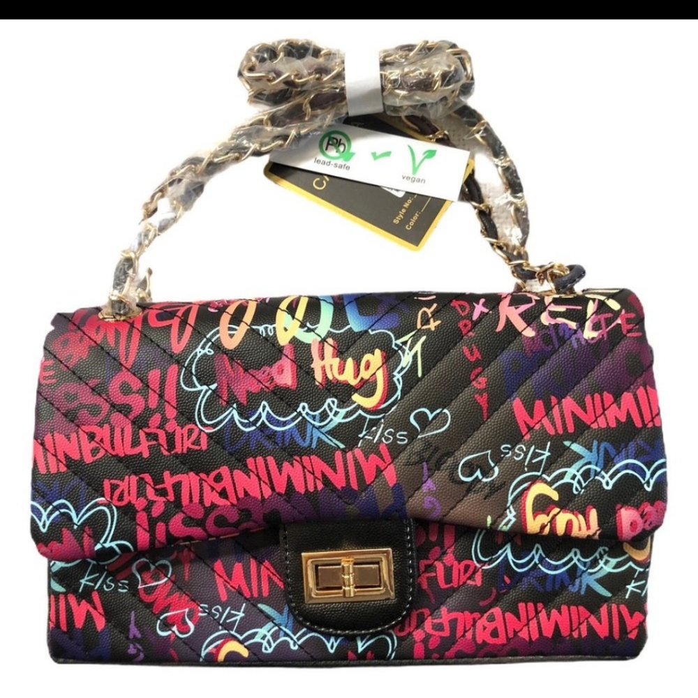 Graffiti purse